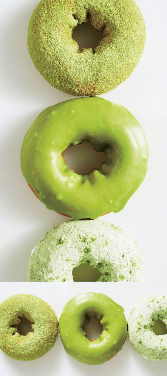 Matcha Doughnuts