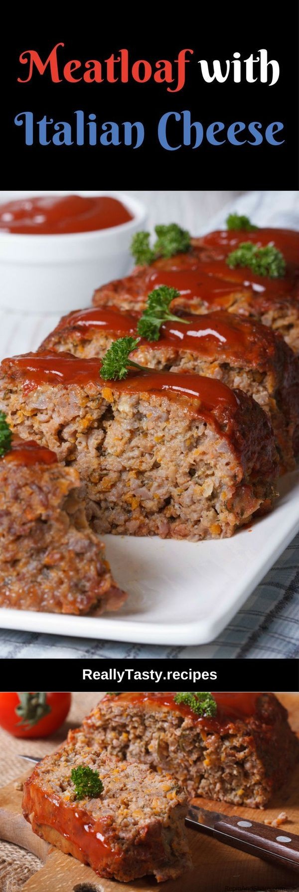 Meatloaf with Italian Cheese