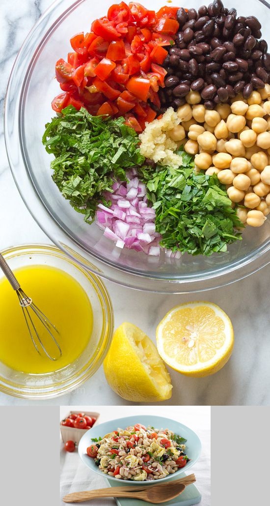 Mediterranean Bean Salad