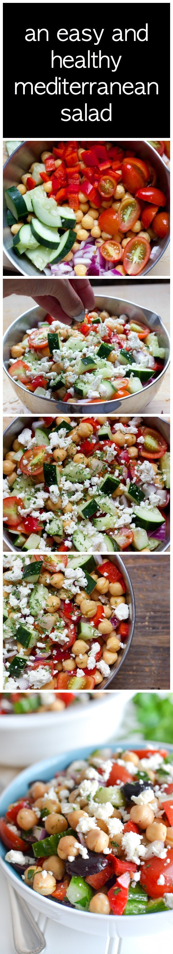 Mediterranean Chickpea Salad