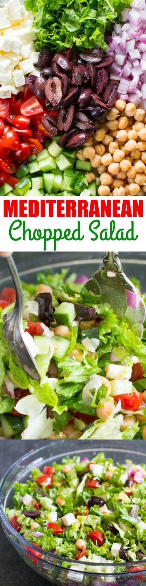 Mediterranean Chopped Salad