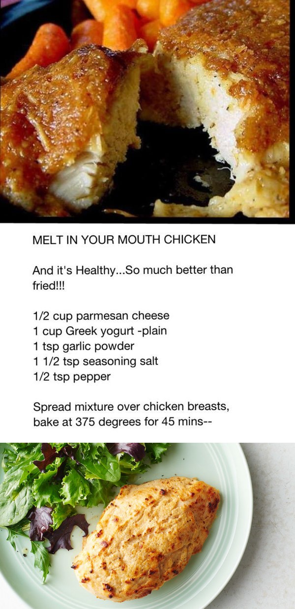 Melt-In-Your-Mouth Baked Chicken