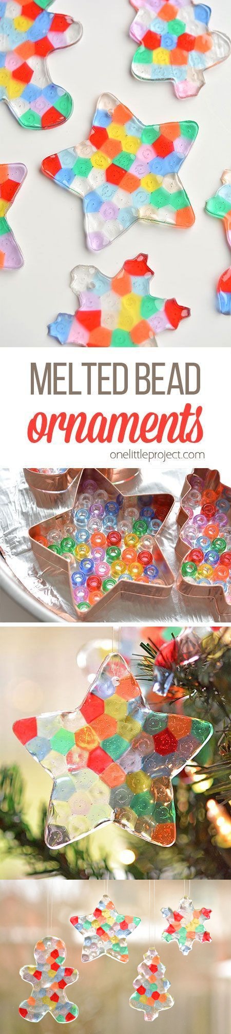 Melted Bead Ornaments