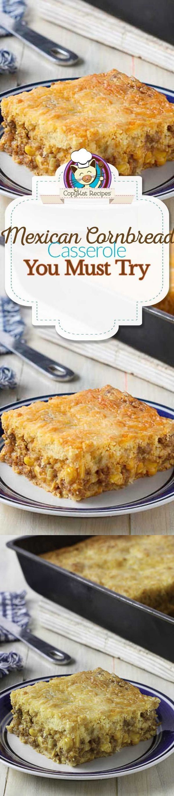 Mexican Cornbread Casserole