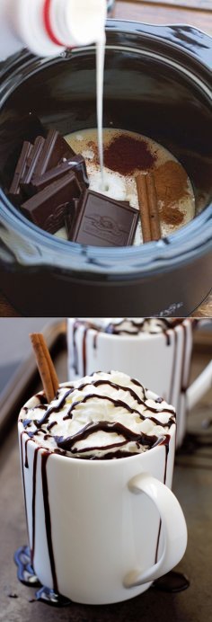Mexican Hot Chocolate (Slow Cooker