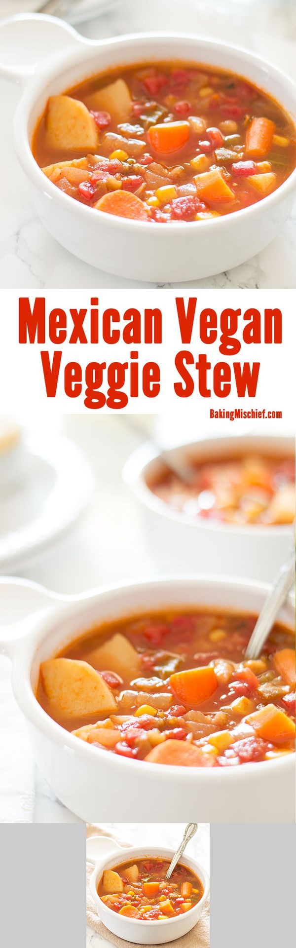 Mexican Vegan Vegetable Stew