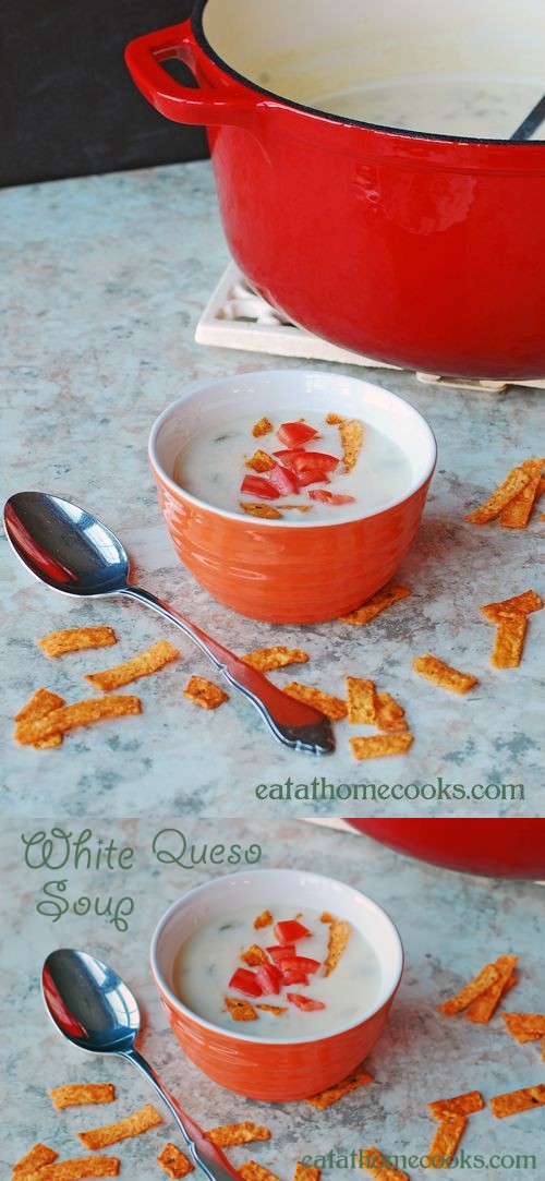 Mexican White Queso Soup