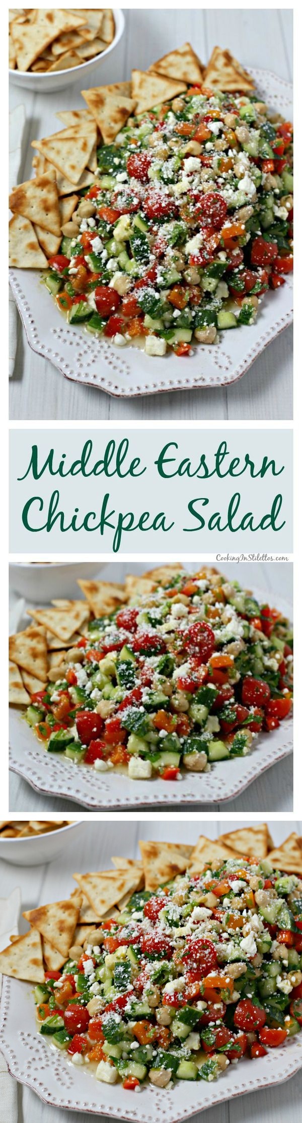 Middle Eastern Chickpea Salad