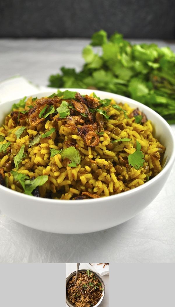 Middle Eastern Rice (Mejadra