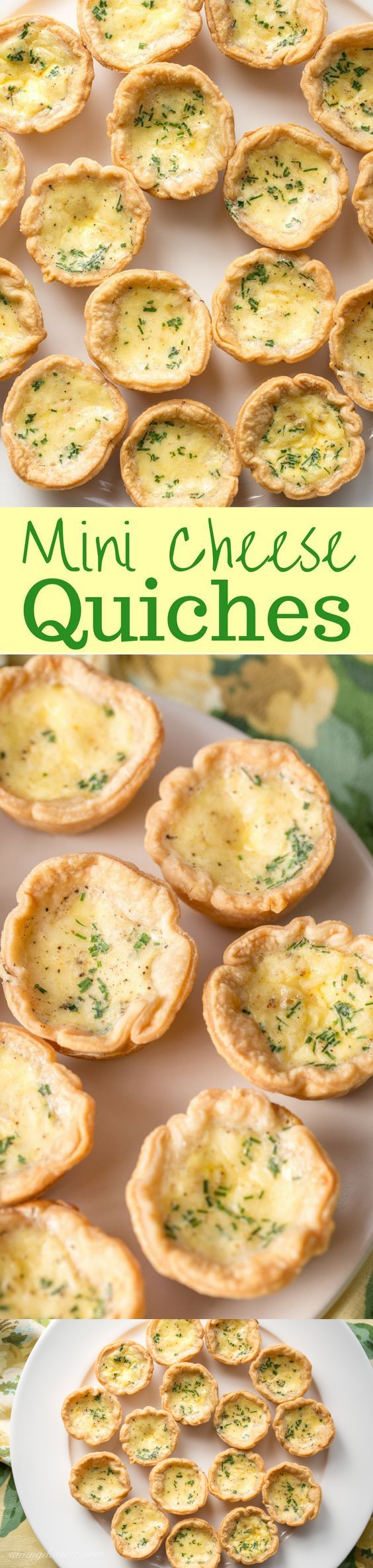 Mini Cheese Quiche