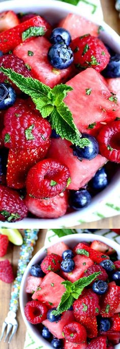 Mojito Fruit Salad