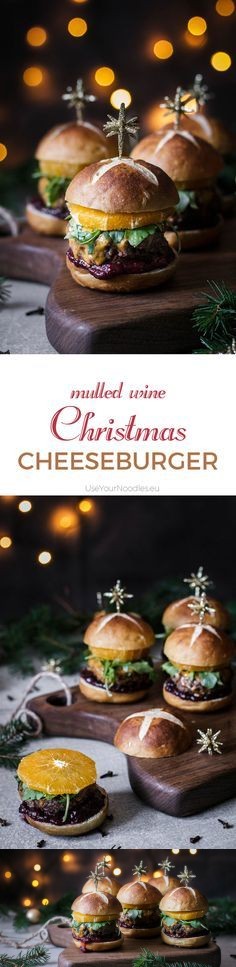 Mulled Wine Christmas Cheeseburger