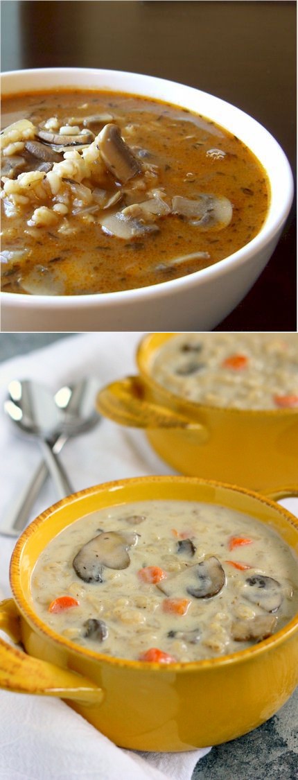 Mushroom Barley Soup