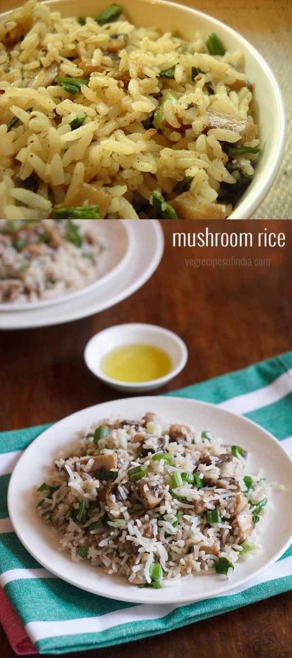 Mushroom rice