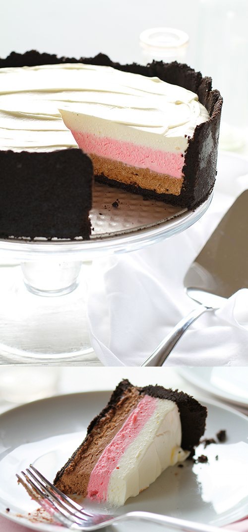 Neapolitan Cheesecake