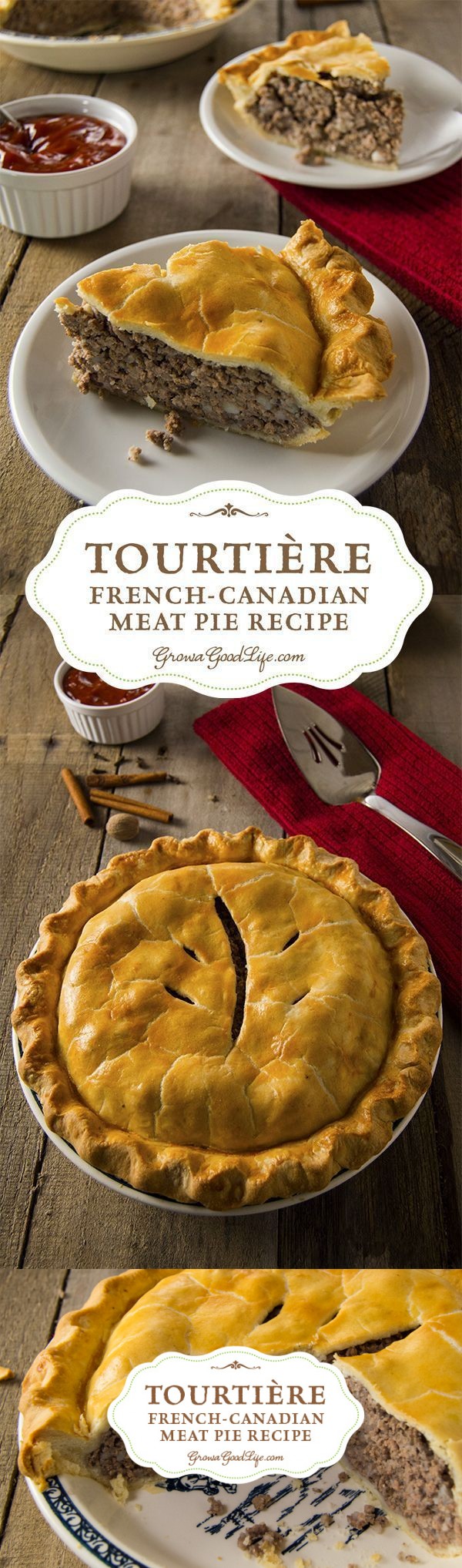 New England Tourtière (Meat Pie