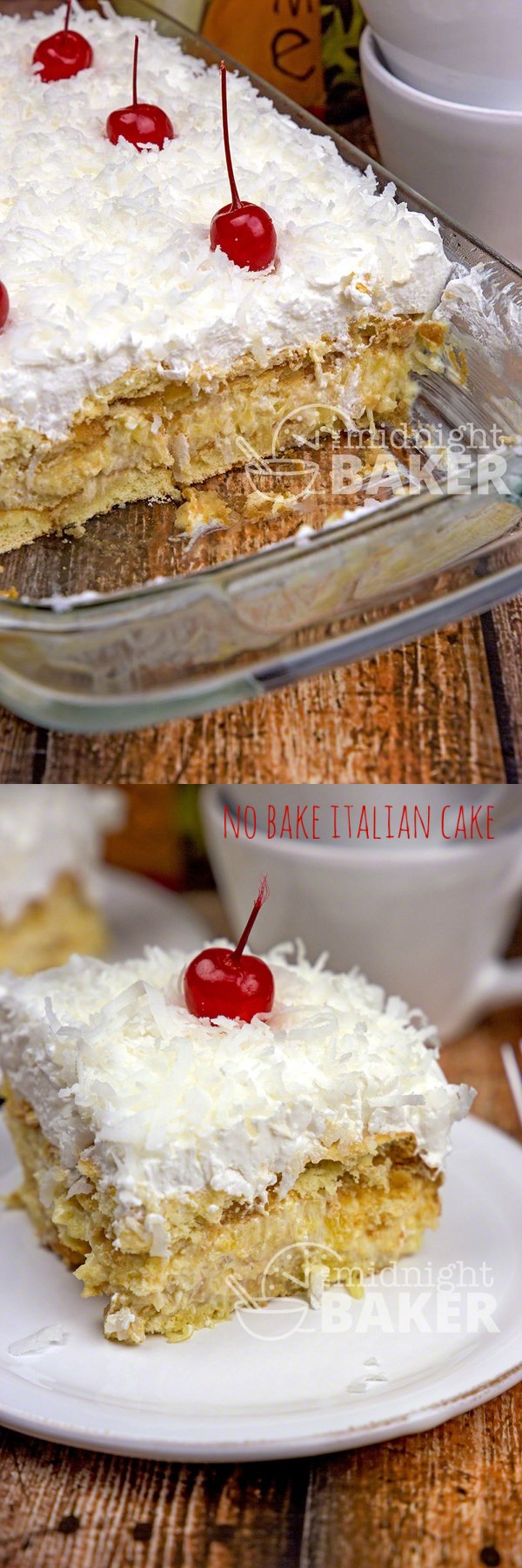No-Bake Italian Cake