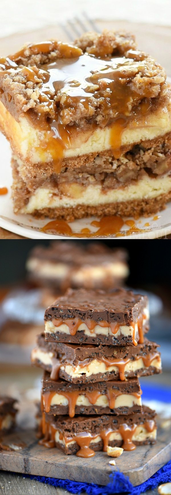 No Bake Snickers Crunch Bars