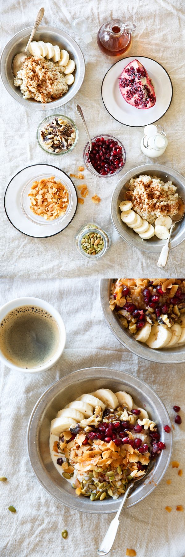 Oatmeal Quinoa Power Bowl