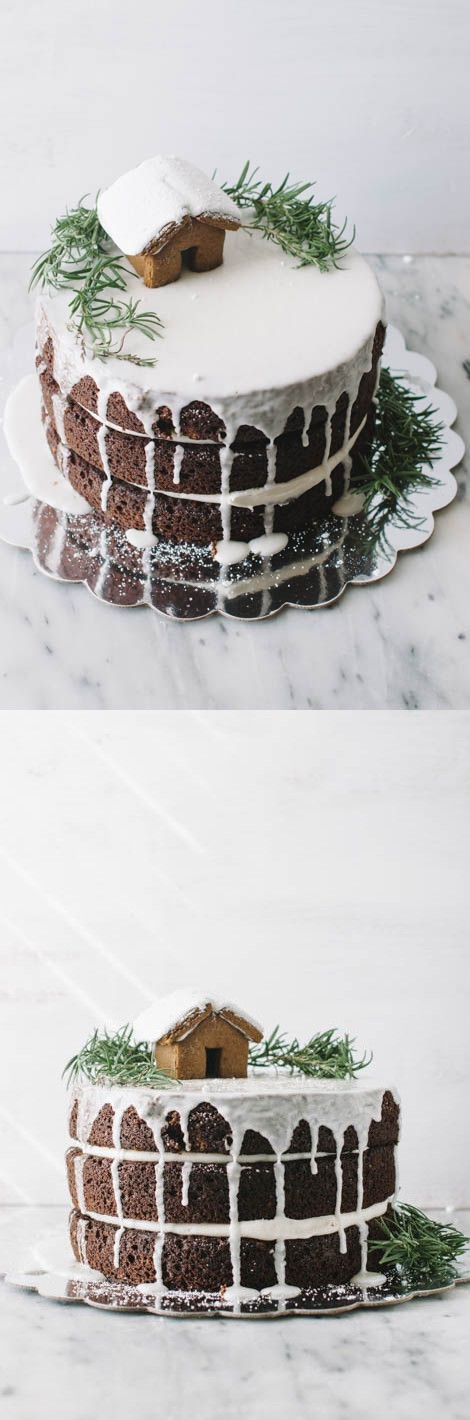One Bowl Gingerbread Layer Cake