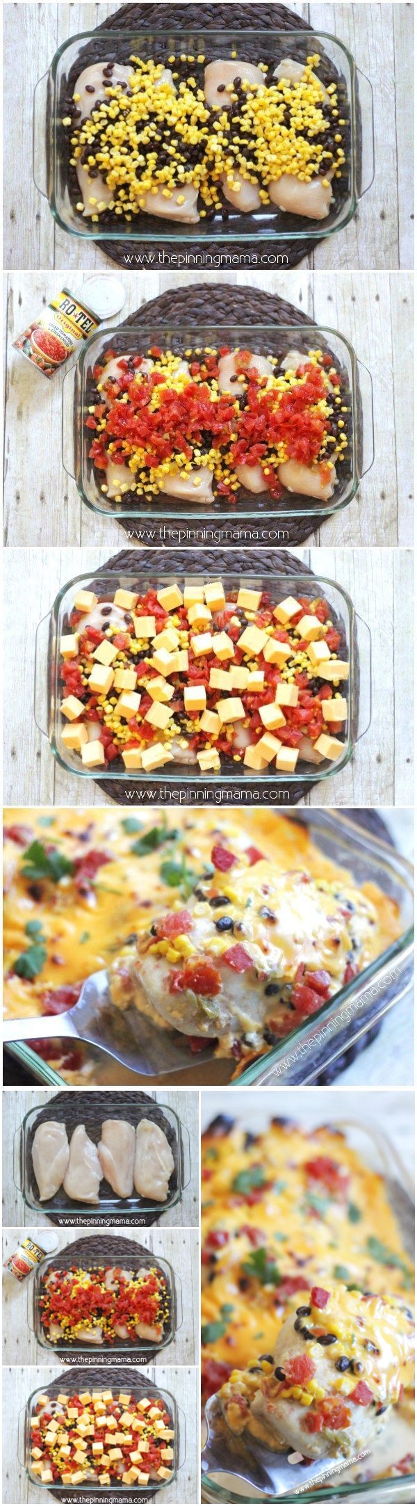 One Dish Queso Chicken Bake (Easy Dinner