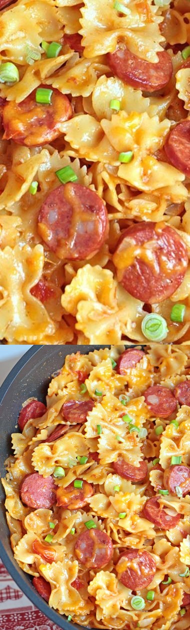 One Pot Kielbasa Pasta