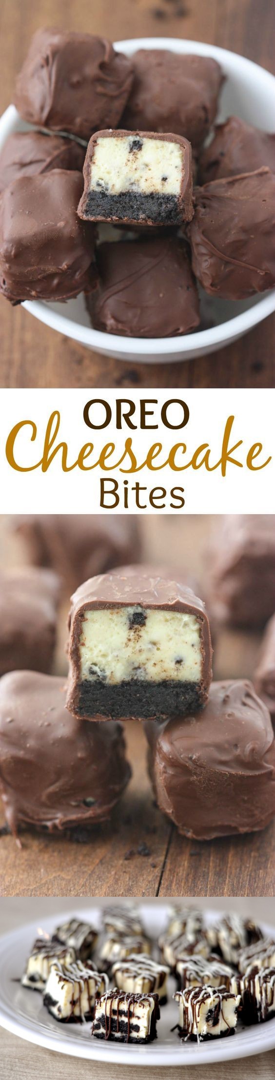 Oreo Cheesecake Bites