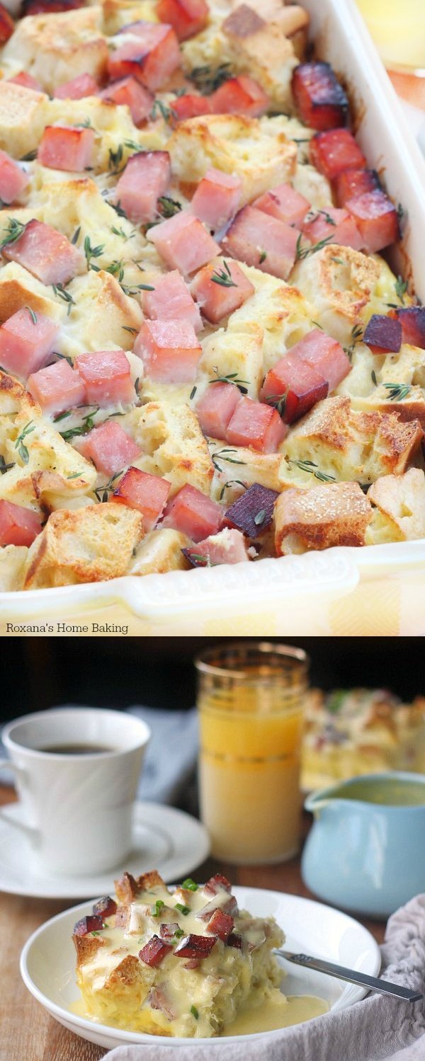 Overnight Eggs Benedict Casserole