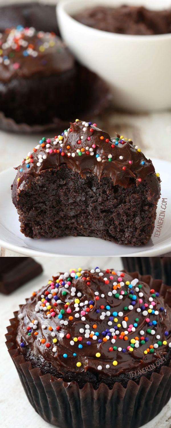 Paleo Chocolate Cupcakes (grain-free, gluten-free, dairy-free