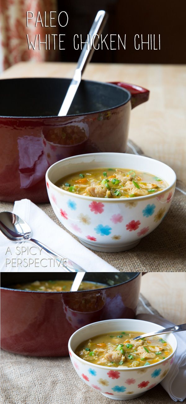 Paleo White Chicken Chili