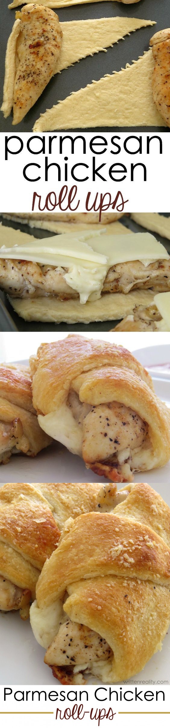 Parmesan Chicken Roll Ups