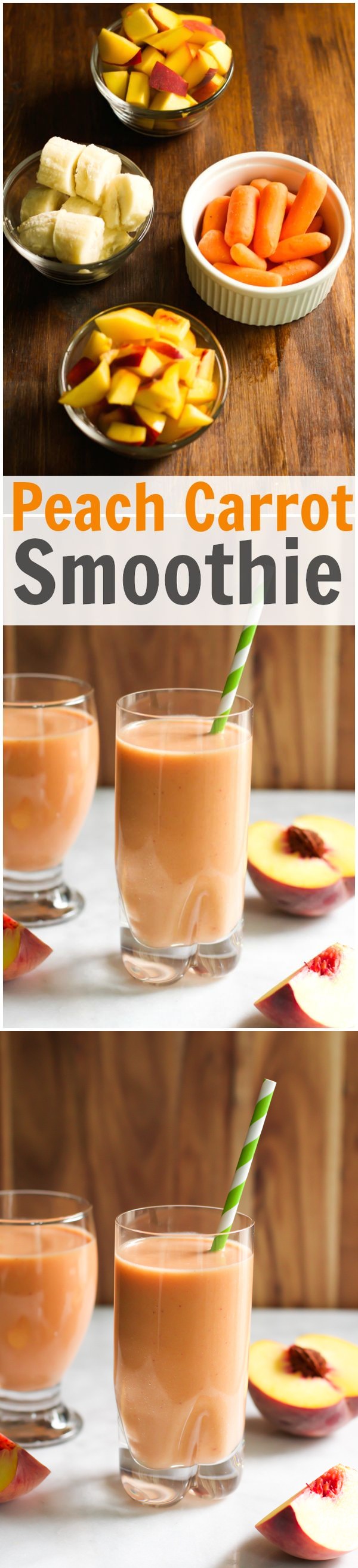 Peach Carrot Smoothie