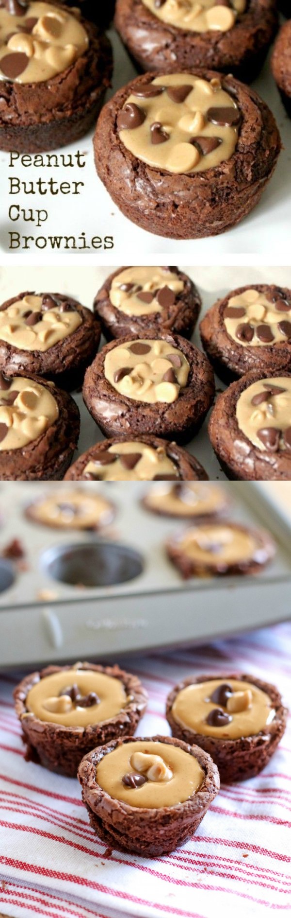 Peanut Butter Cup Brownies