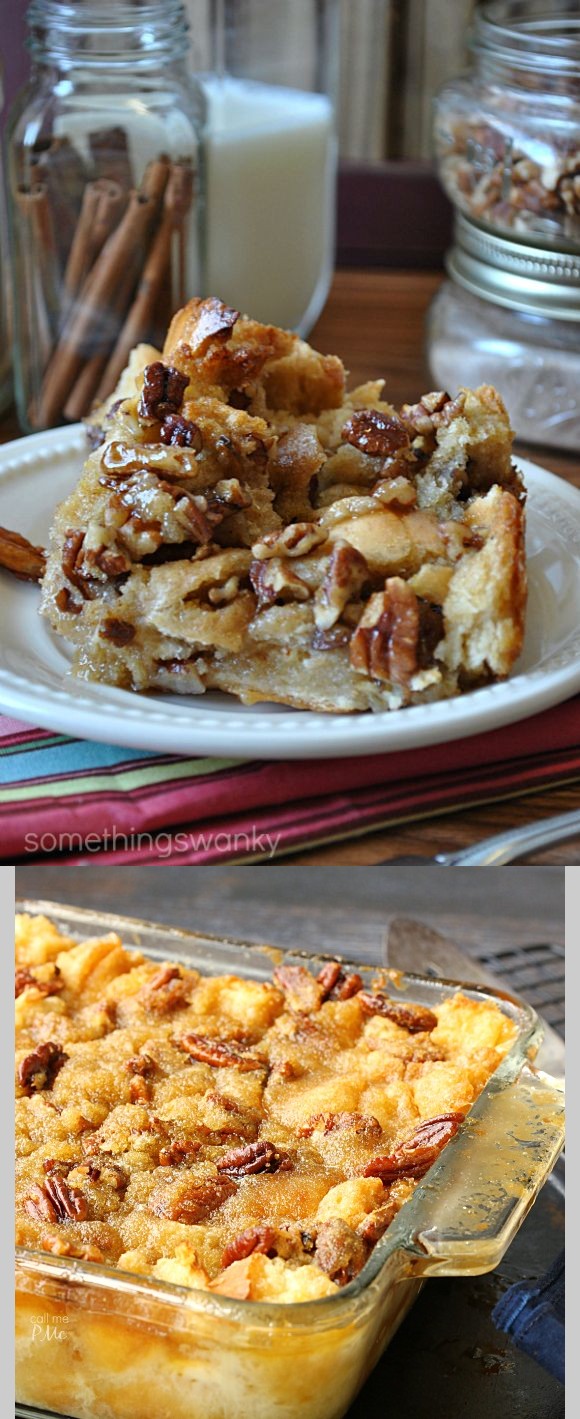 Pecan Pie Bread Pudding