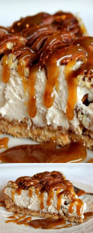 Pecan Pie Caramel Cheesecake