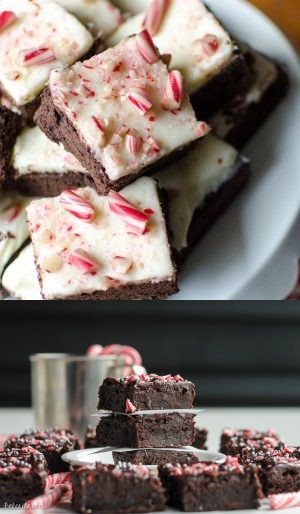 Peppermint Brownies