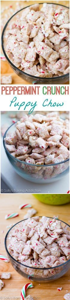 Peppermint Crunch Puppy Chow