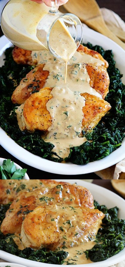 Perfect Chicken Florentine