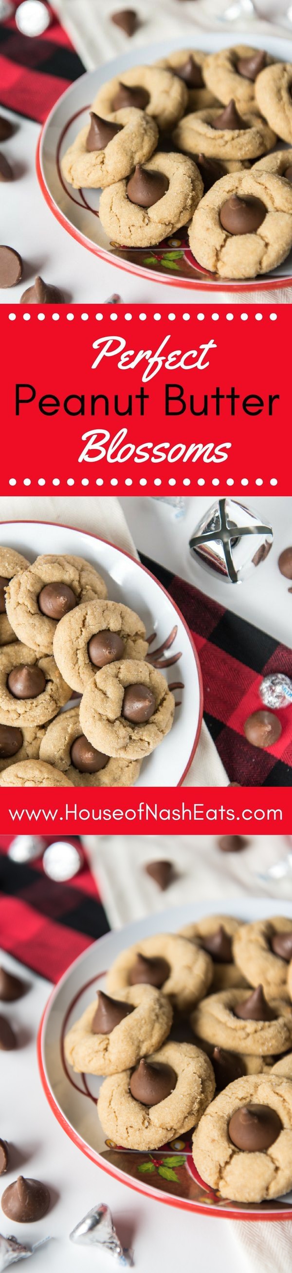 Perfect Peanut Butter Blossoms