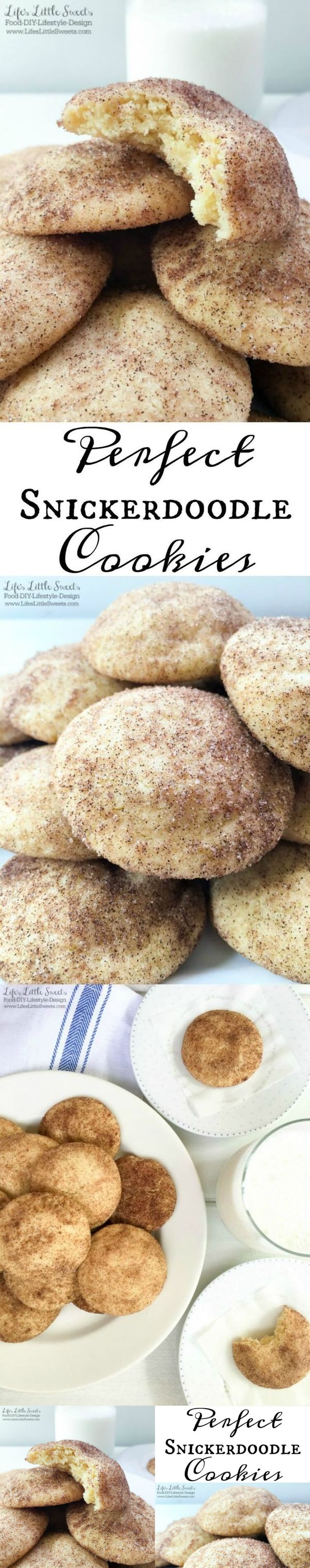 Perfect Snickerdoodle Cookies