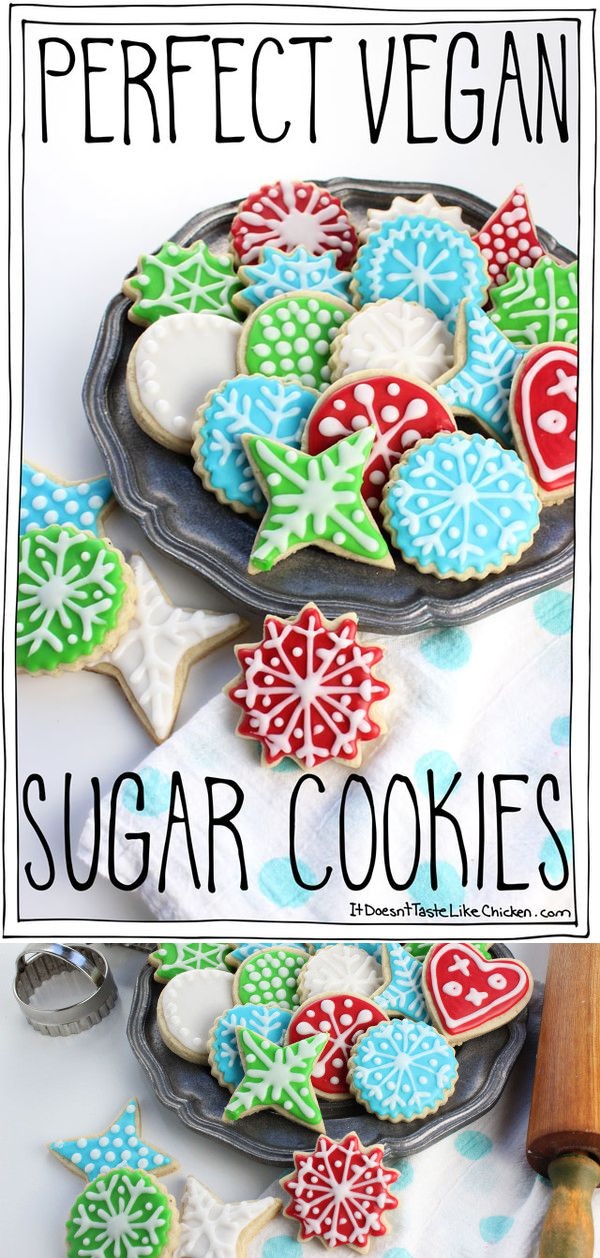 Perfect Vegan Sugar Cookies