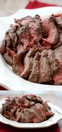 Perfectly Simple and Sliceable CrockPot Roast Beef