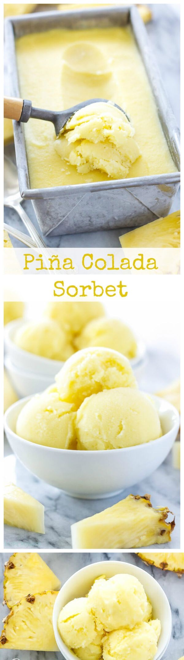 Piña Colada Sorbet