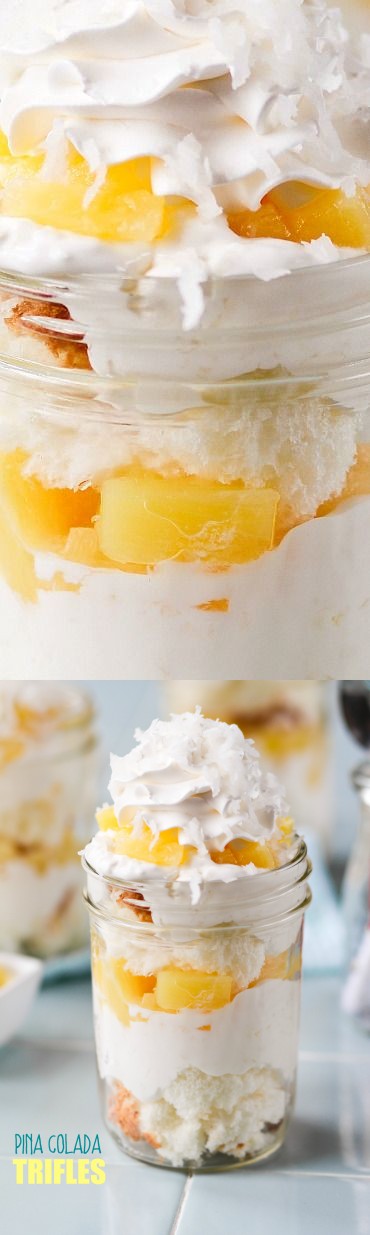 Pina Colada Trifle