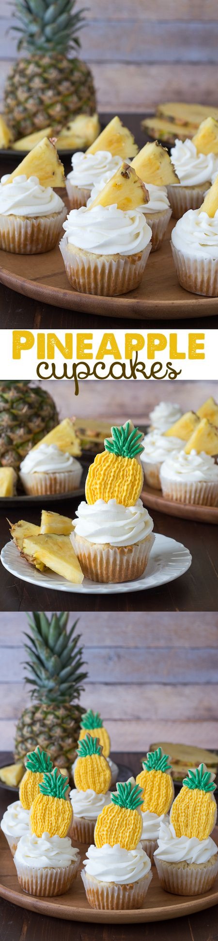 Pineapple Cupcakes