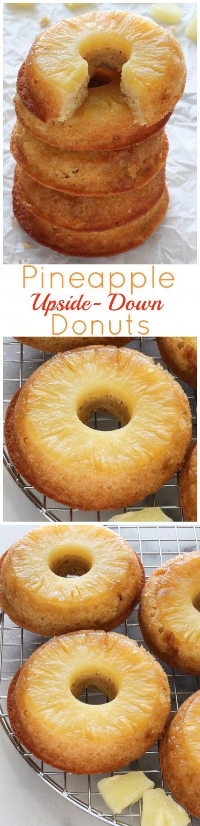 Pineapple Upside-Down Donuts