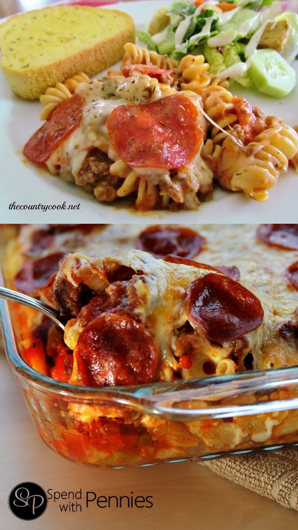 Pizza Pasta Bake