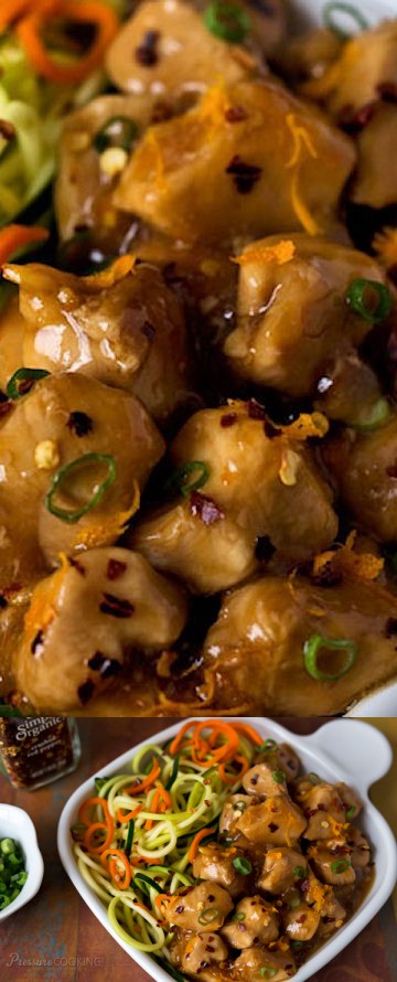 Pressure Cooker Orange Chicken