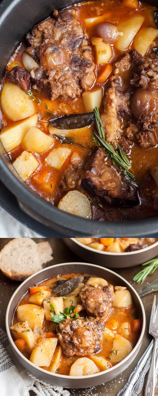 Pressure Cooker Oxtail Stew