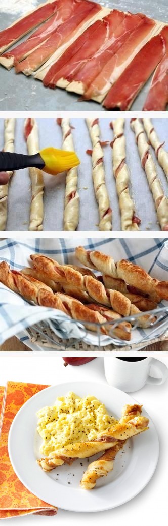 Prosciutto Breadsticks